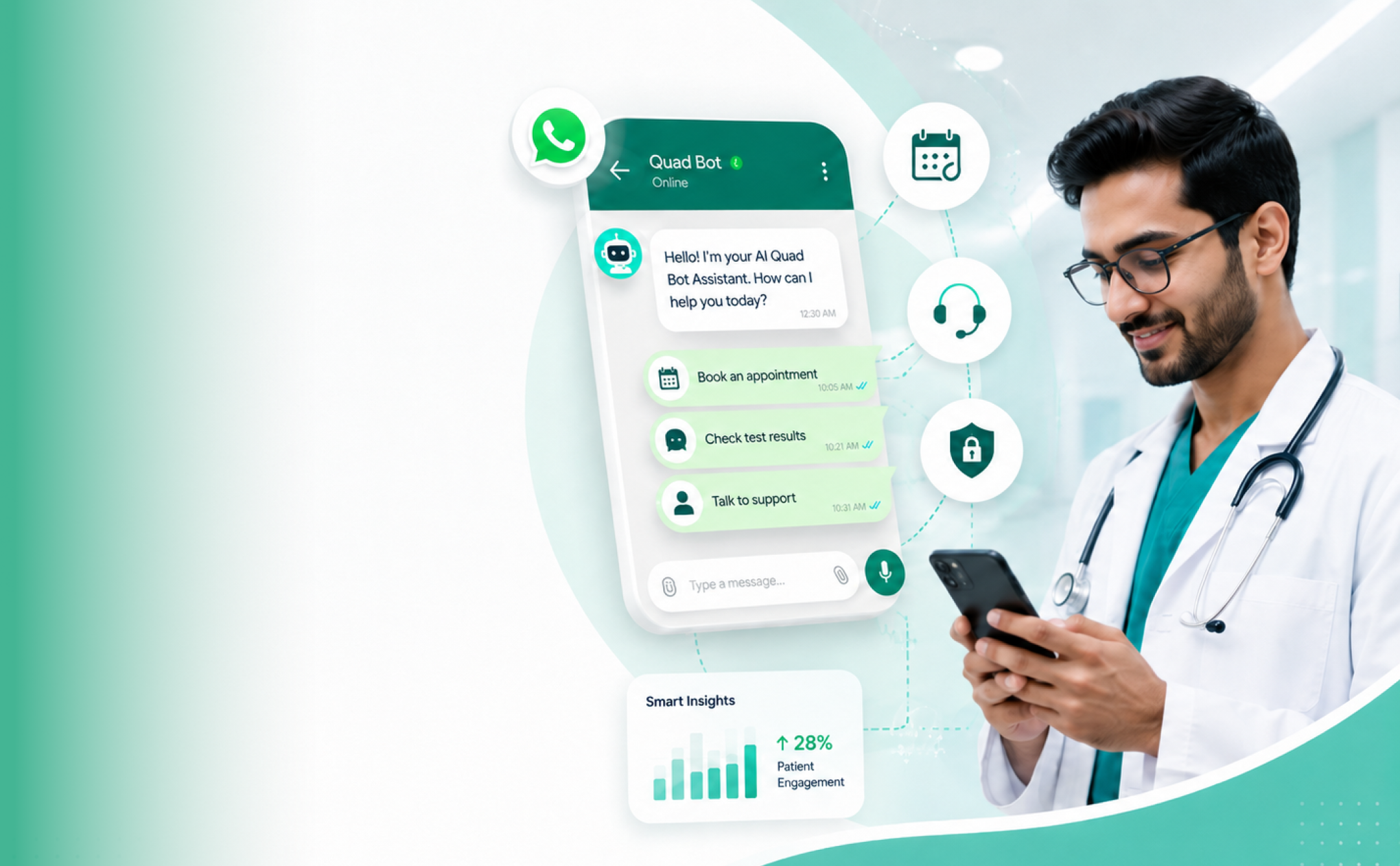 AI WhatsApp Conversational Bot in Healthcare: Benefits, Use Cases, and Implementation
